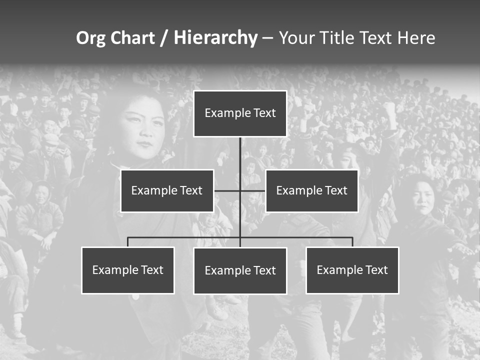Chinese Children Communism PowerPoint Template