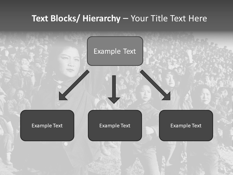Chinese Children Communism PowerPoint Template
