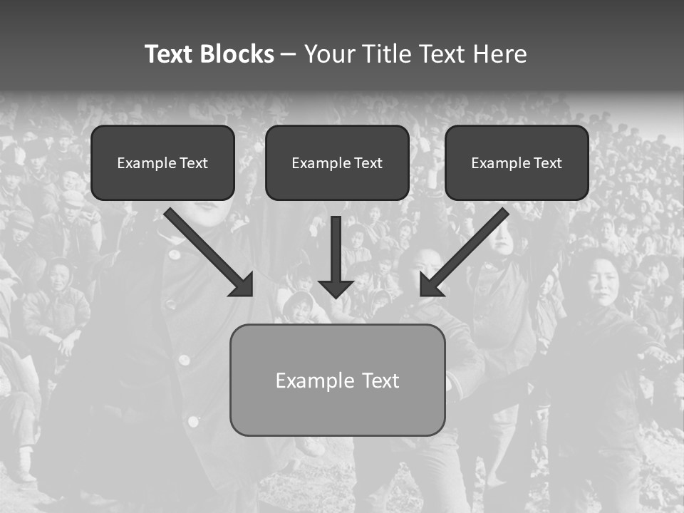 Chinese Children Communism PowerPoint Template