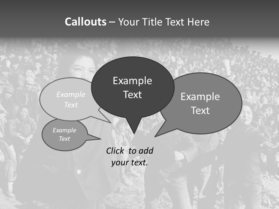 Chinese Children Communism PowerPoint Template