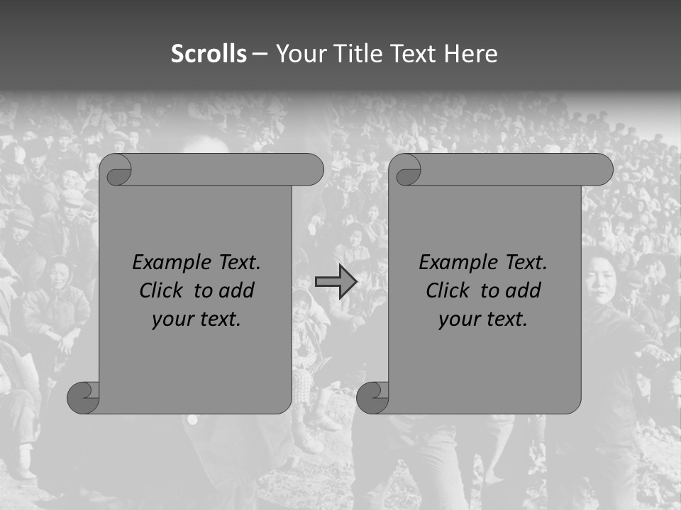 Chinese Children Communism PowerPoint Template