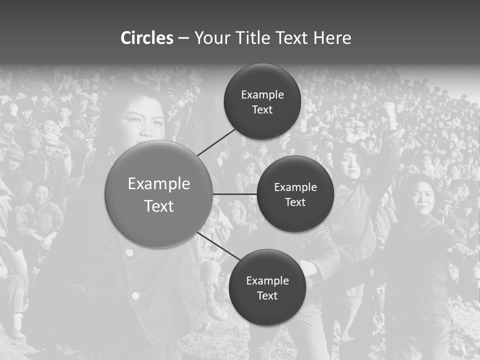 Chinese Children Communism PowerPoint Template