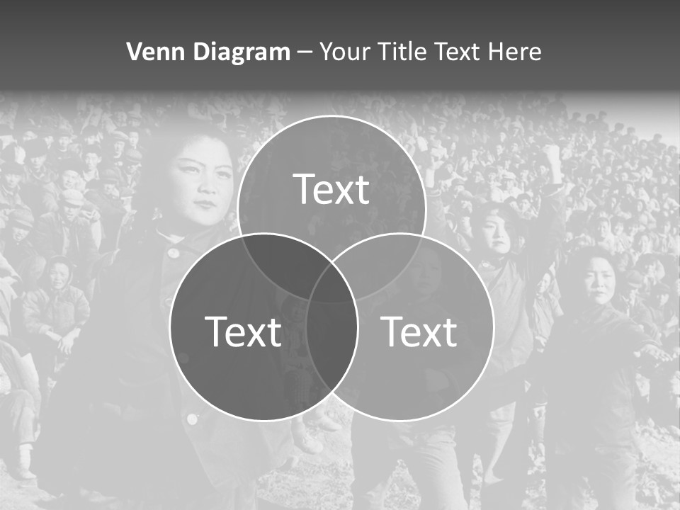 Chinese Children Communism PowerPoint Template