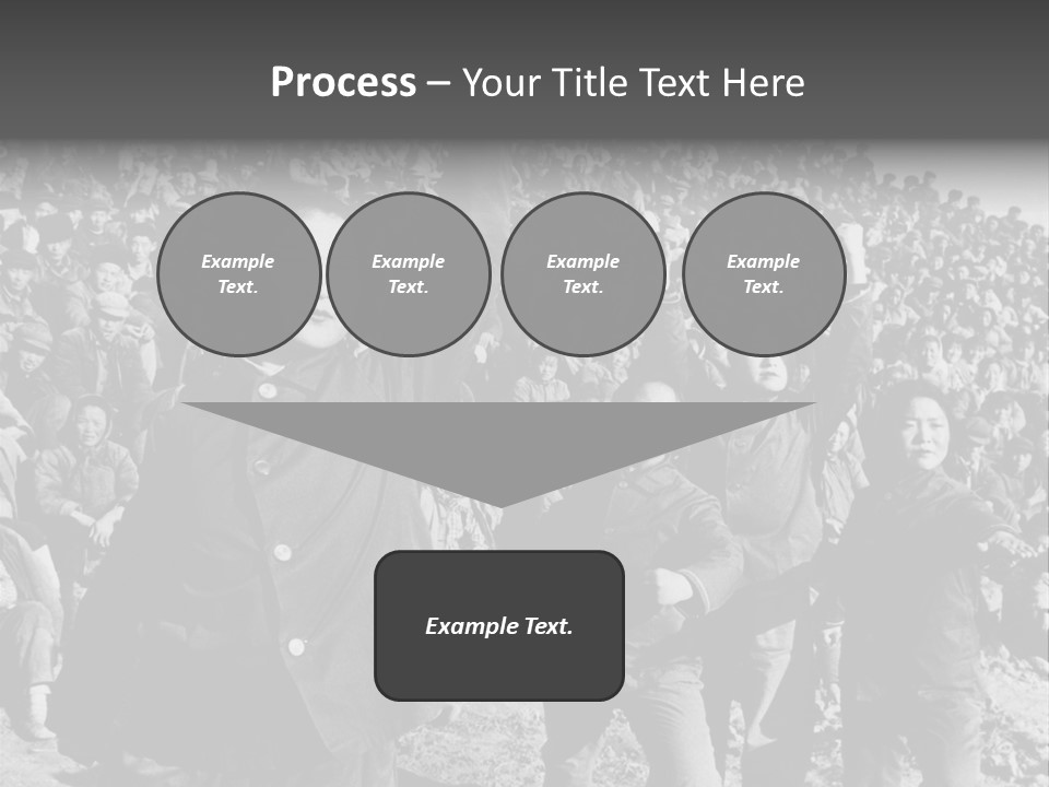 Chinese Children Communism PowerPoint Template