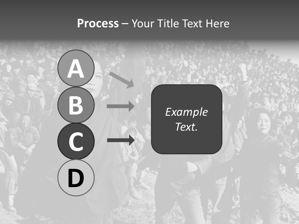 Chinese Children Communism PowerPoint Template