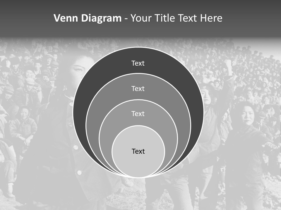 Chinese Children Communism PowerPoint Template