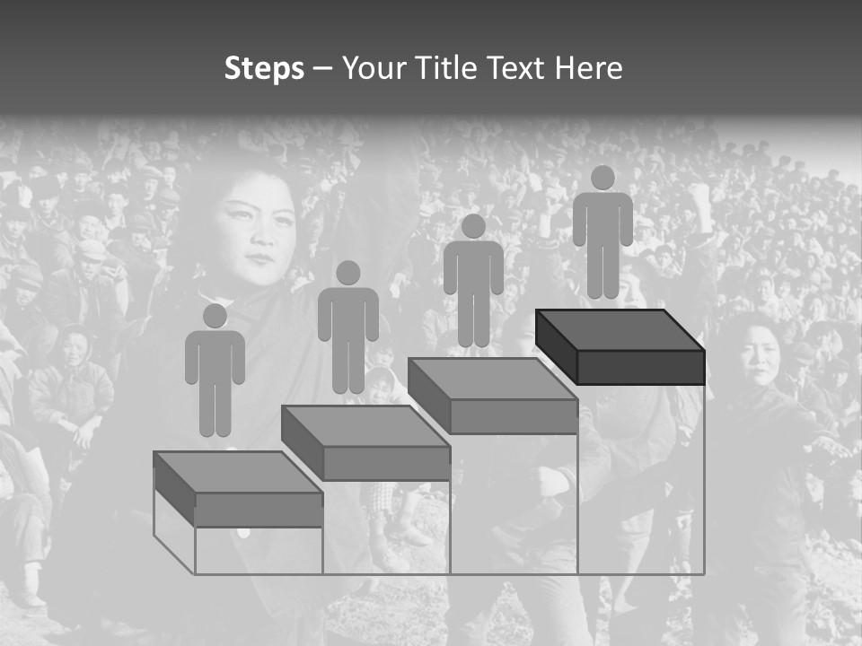 Chinese Children Communism PowerPoint Template