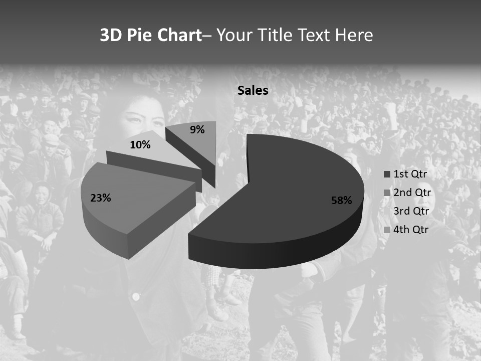 Chinese Children Communism PowerPoint Template