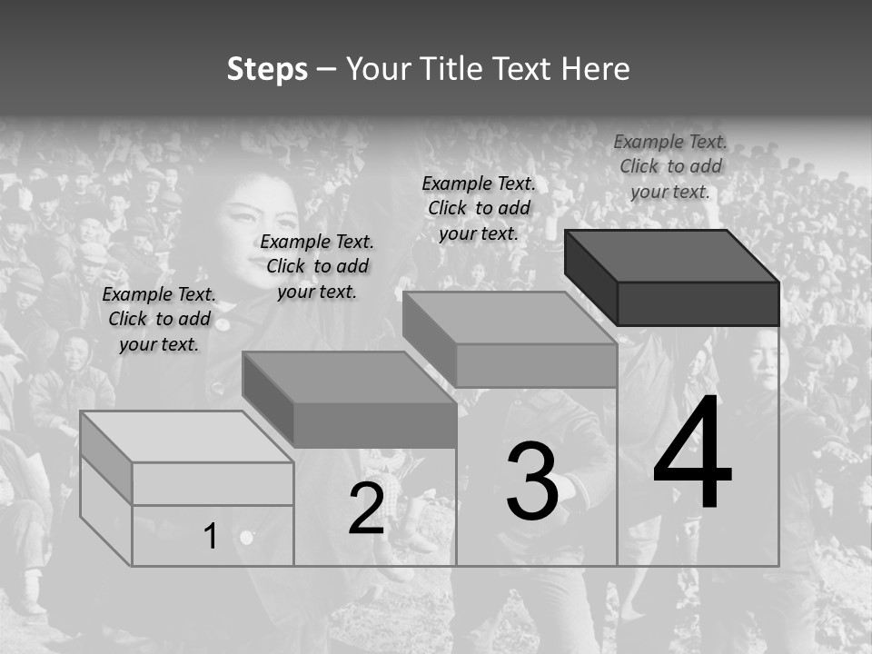 Chinese Children Communism PowerPoint Template