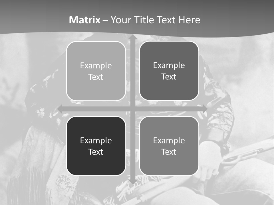 Mountain River And Forest PowerPoint Template