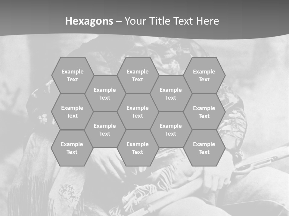 Mountain River And Forest PowerPoint Template