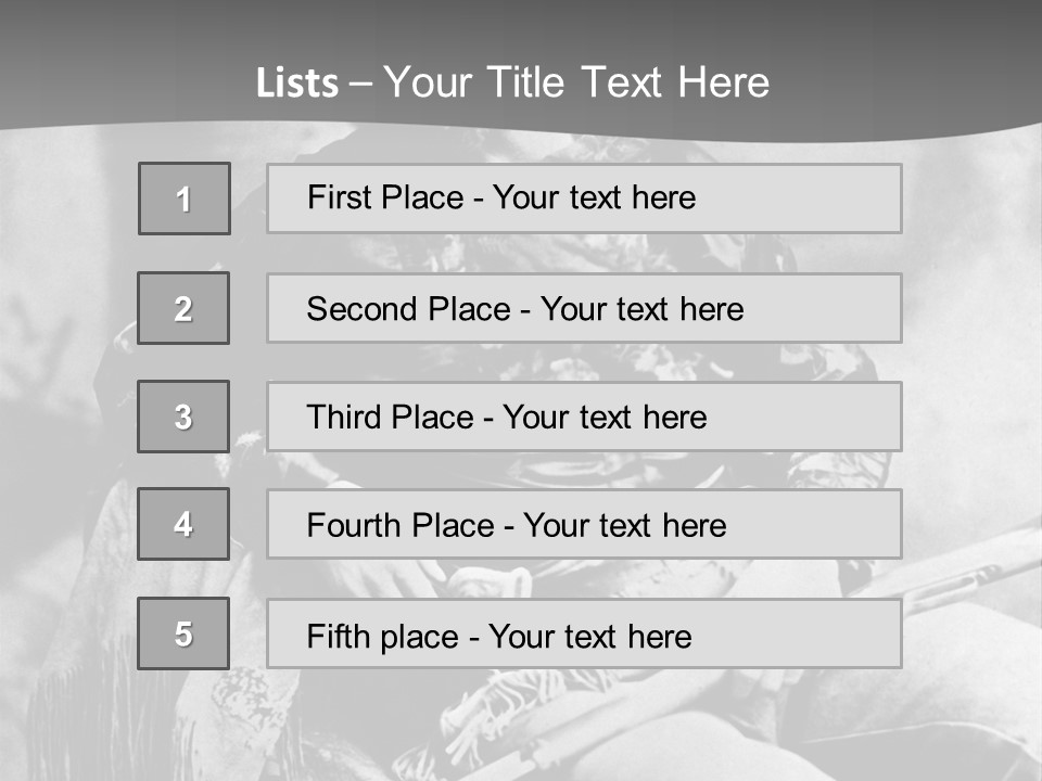 Mountain River And Forest PowerPoint Template