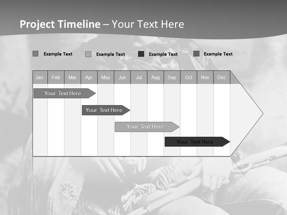 Mountain River And Forest PowerPoint Template