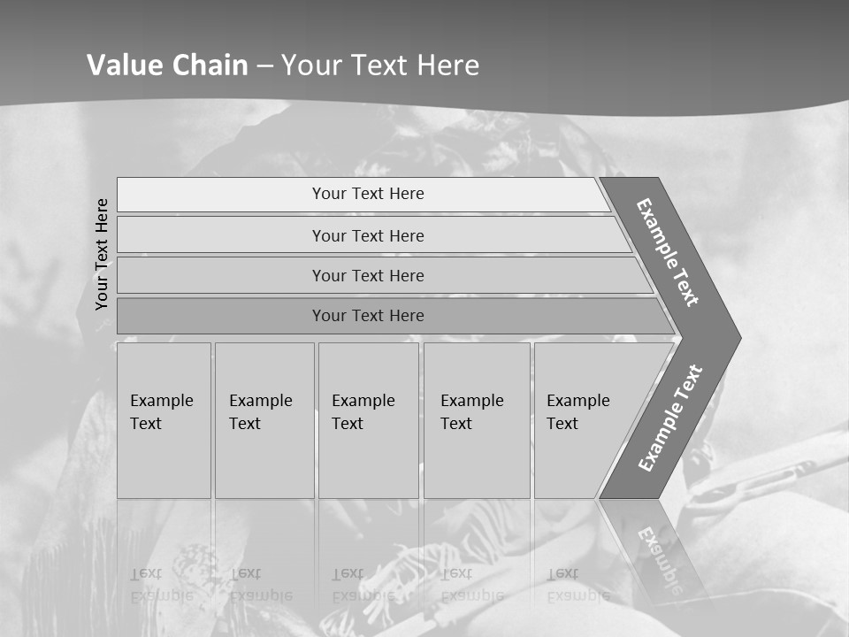 Mountain River And Forest PowerPoint Template