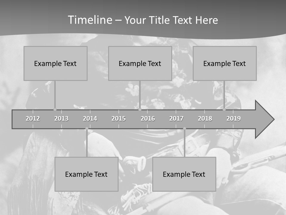 Mountain River And Forest PowerPoint Template