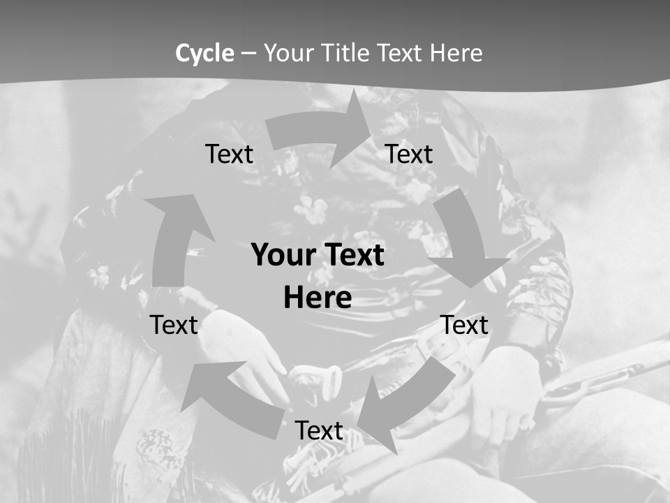 Mountain River And Forest PowerPoint Template