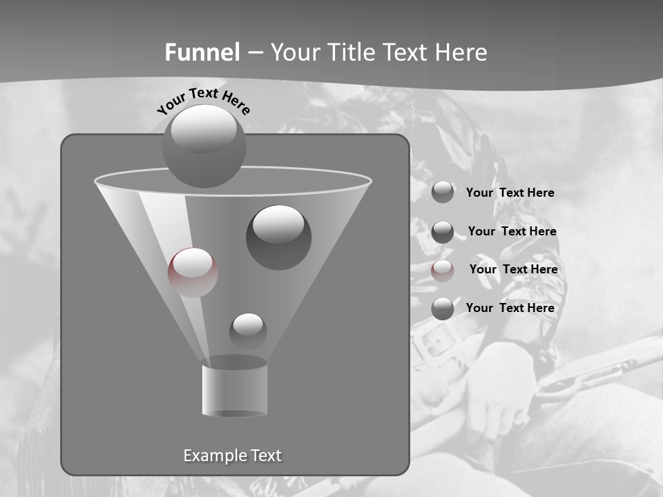 Mountain River And Forest PowerPoint Template