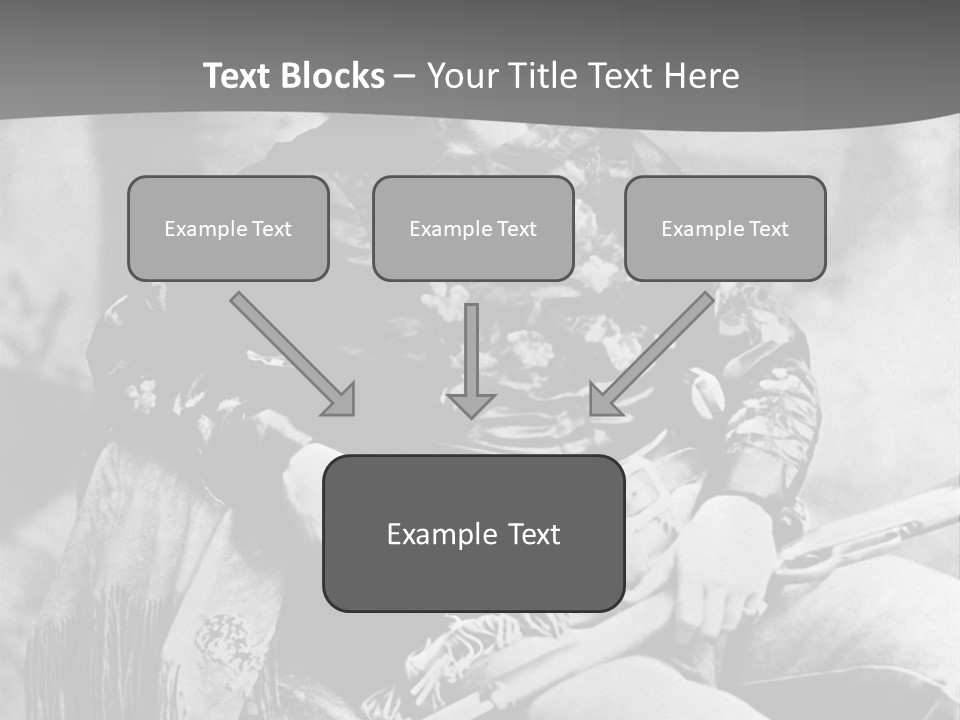 Mountain River And Forest PowerPoint Template