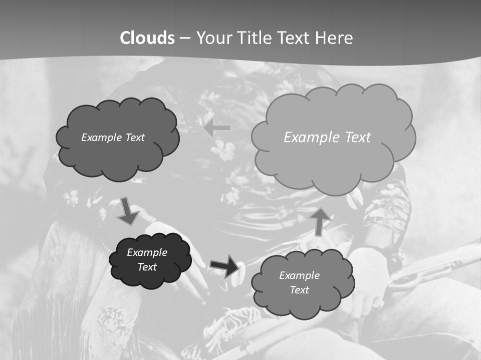 Mountain River And Forest PowerPoint Template