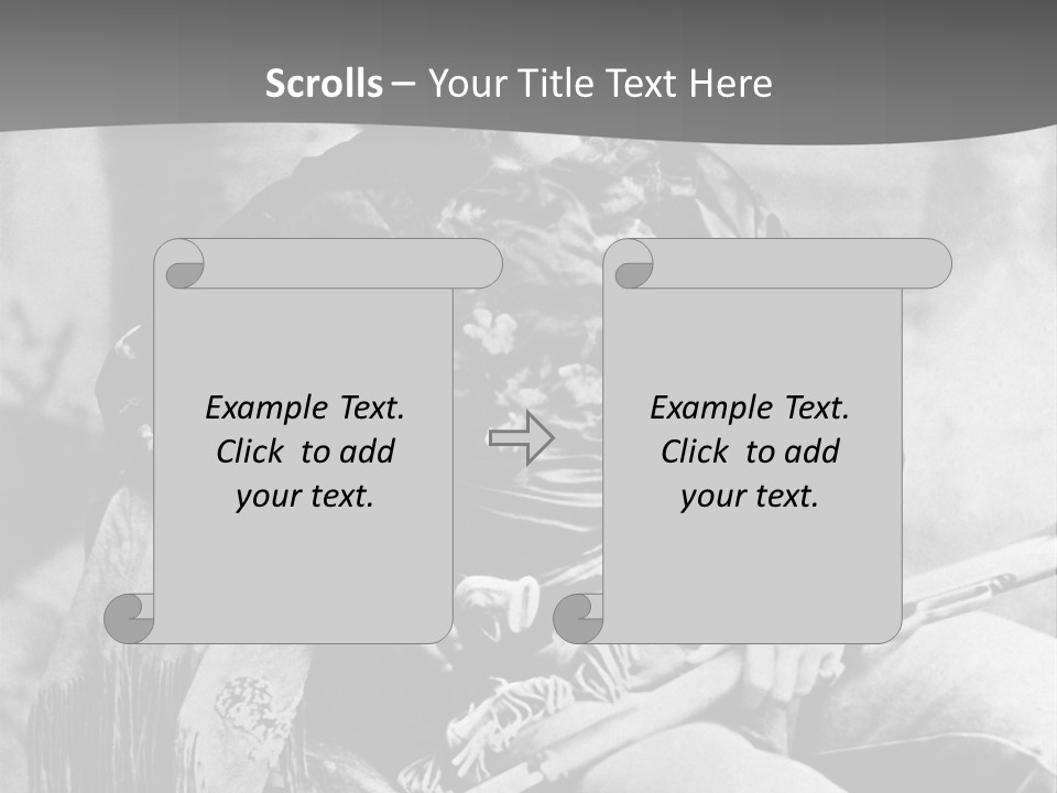 Mountain River And Forest PowerPoint Template