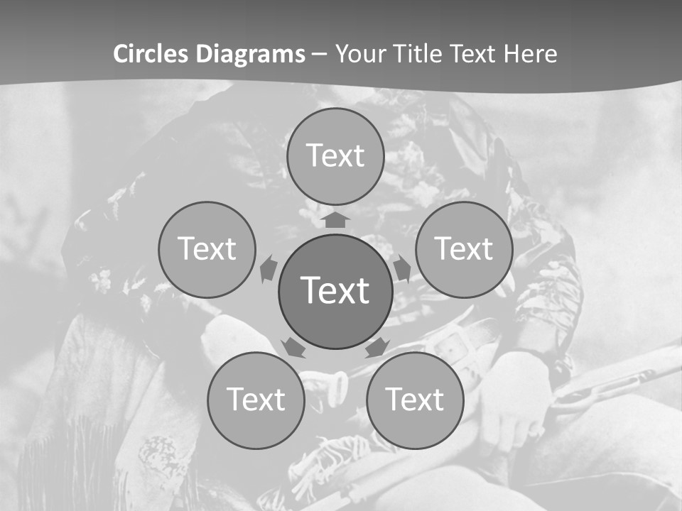 Mountain River And Forest PowerPoint Template