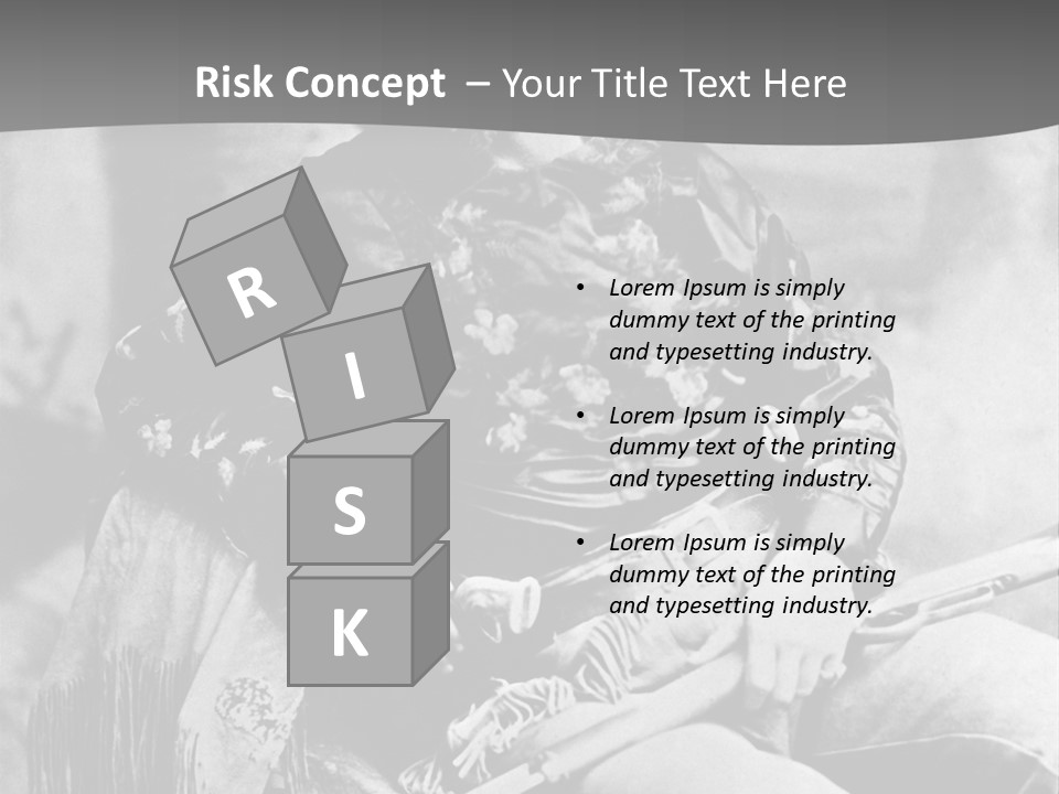 Mountain River And Forest PowerPoint Template