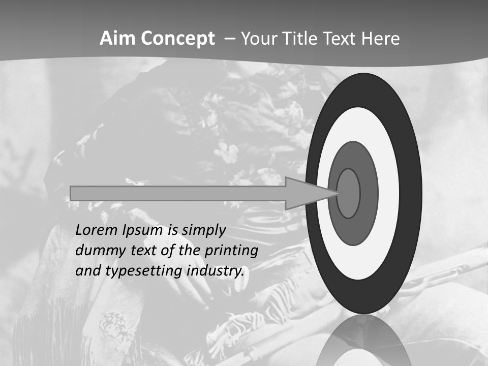 Mountain River And Forest PowerPoint Template