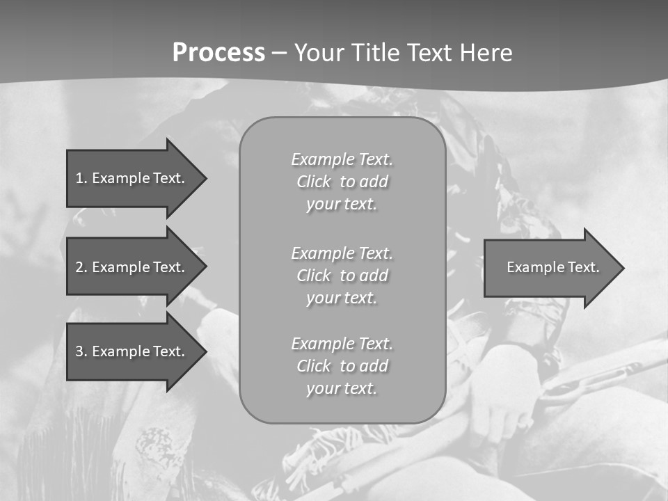 Mountain River And Forest PowerPoint Template