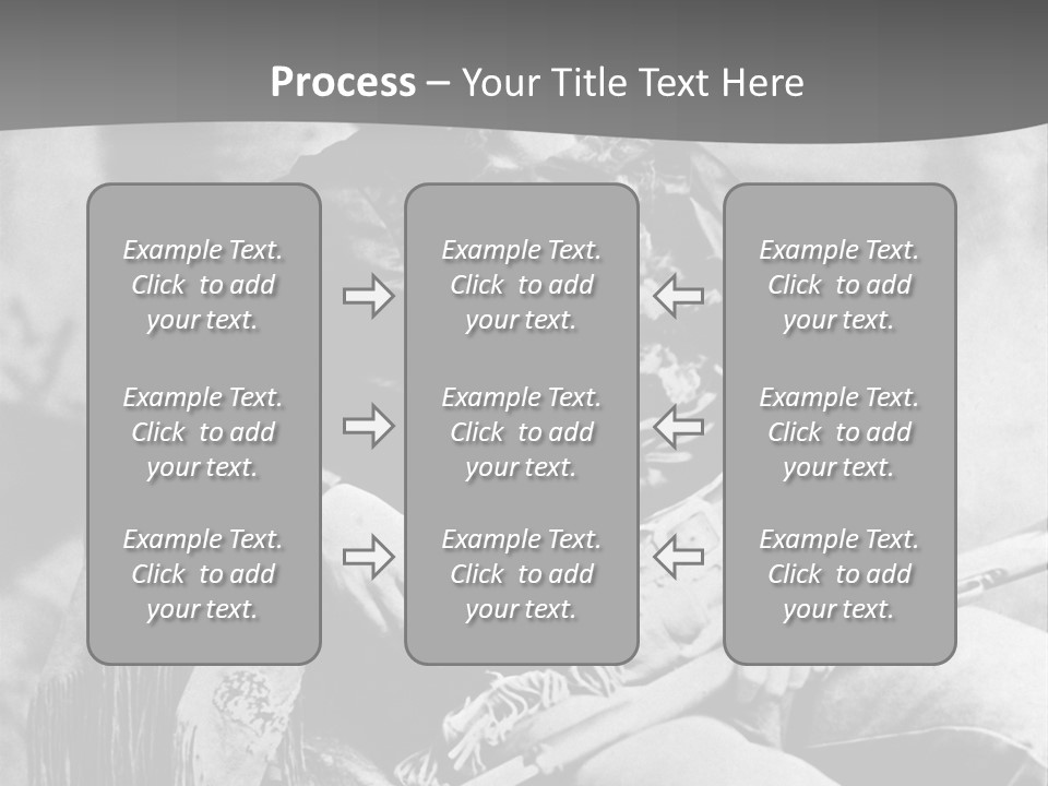 Mountain River And Forest PowerPoint Template