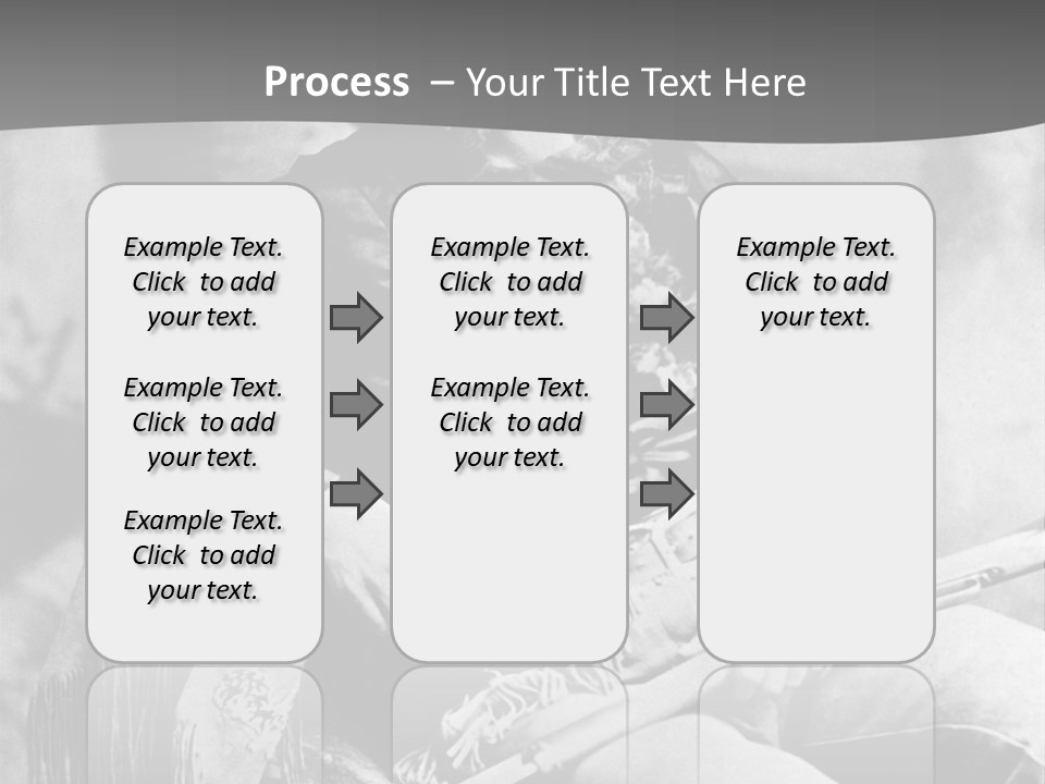 Mountain River And Forest PowerPoint Template