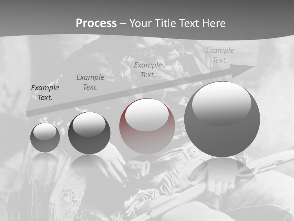 Mountain River And Forest PowerPoint Template