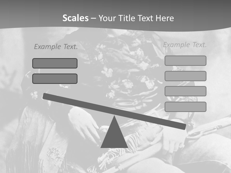 Mountain River And Forest PowerPoint Template