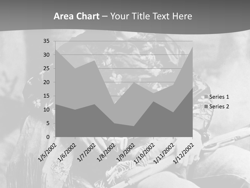 Mountain River And Forest PowerPoint Template