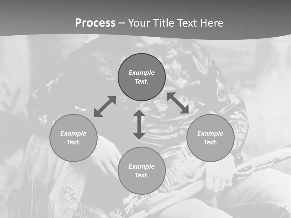 Mountain River And Forest PowerPoint Template