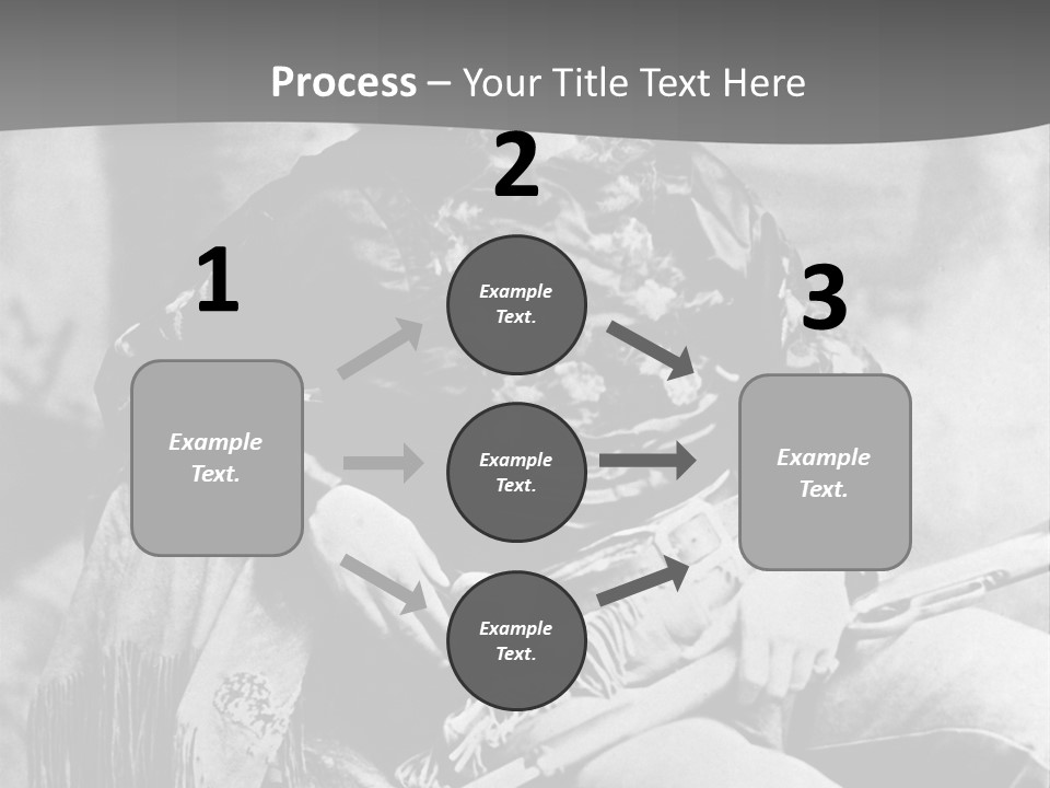 Mountain River And Forest PowerPoint Template