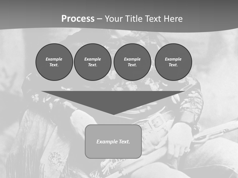 Mountain River And Forest PowerPoint Template