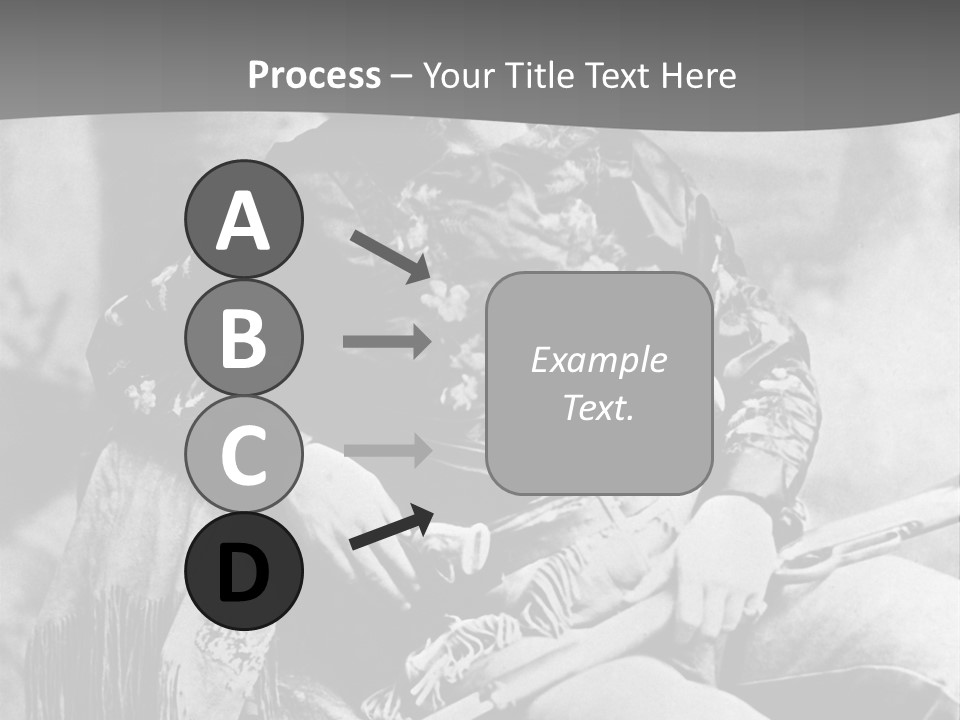 Mountain River And Forest PowerPoint Template