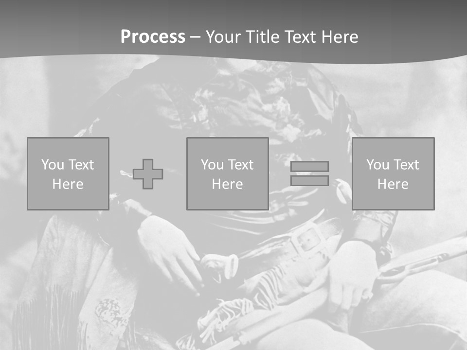 Mountain River And Forest PowerPoint Template
