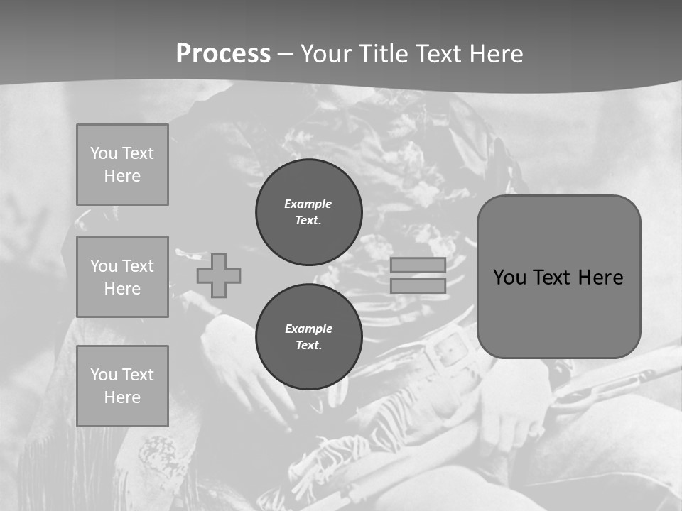 Mountain River And Forest PowerPoint Template
