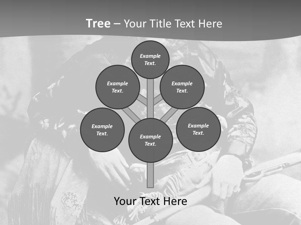 Mountain River And Forest PowerPoint Template