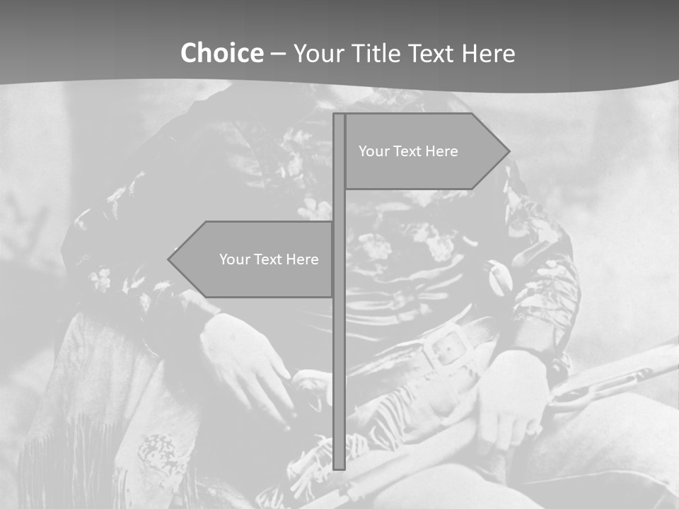 Mountain River And Forest PowerPoint Template