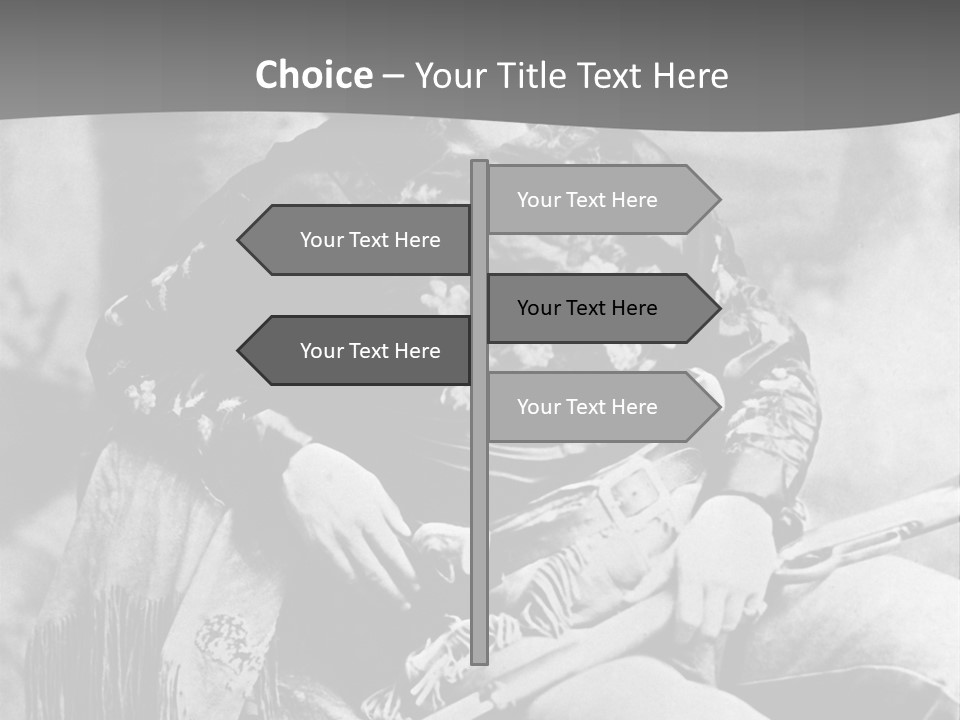 Mountain River And Forest PowerPoint Template