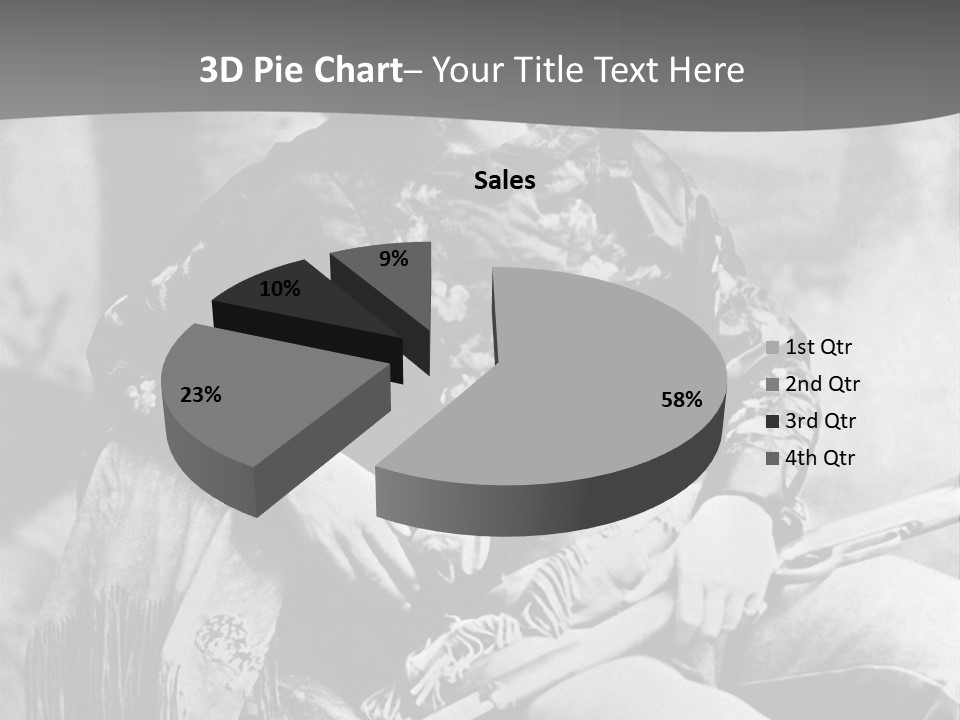 Mountain River And Forest PowerPoint Template