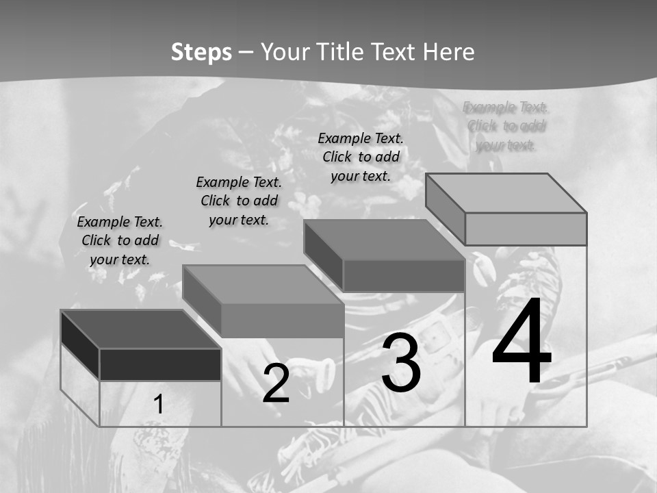 Mountain River And Forest PowerPoint Template