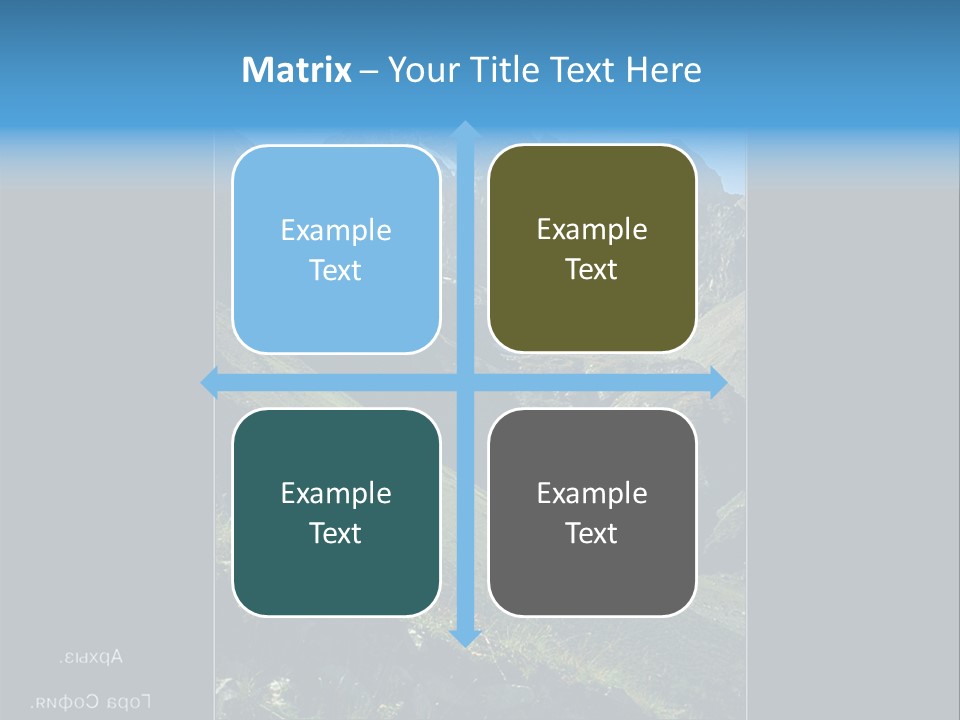 Outlet On A Green Wall PowerPoint Template