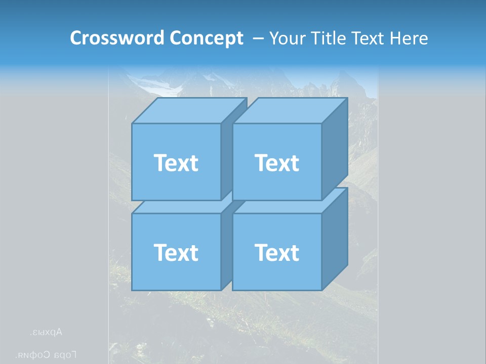 Outlet On A Green Wall PowerPoint Template