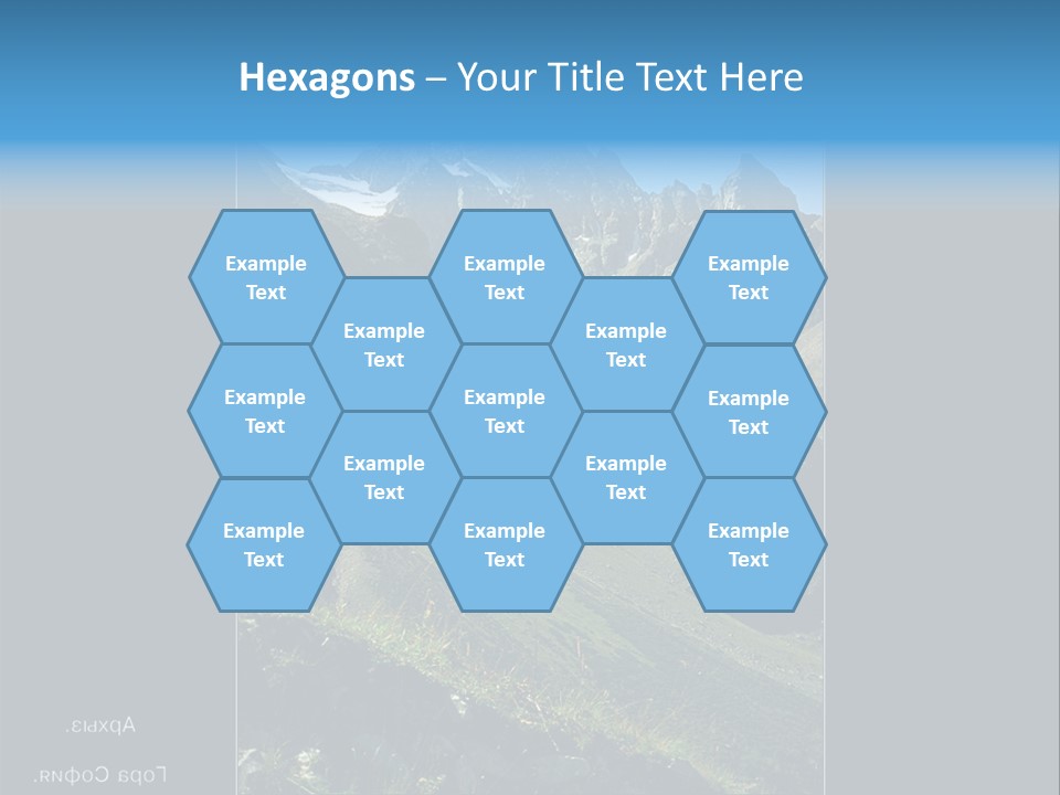 Outlet On A Green Wall PowerPoint Template