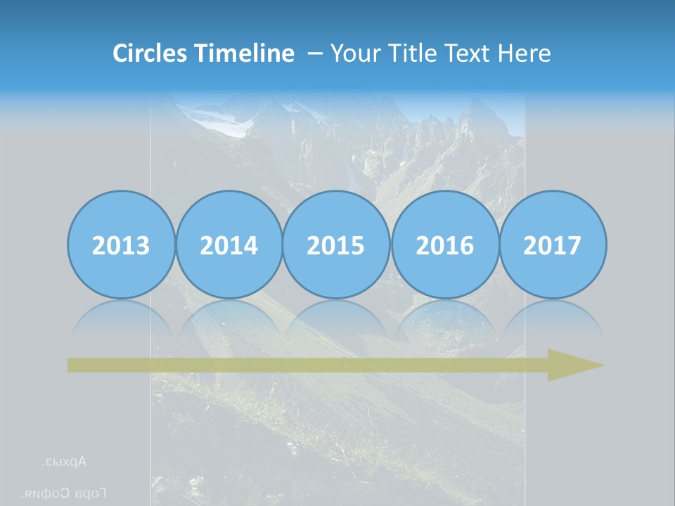 Outlet On A Green Wall PowerPoint Template