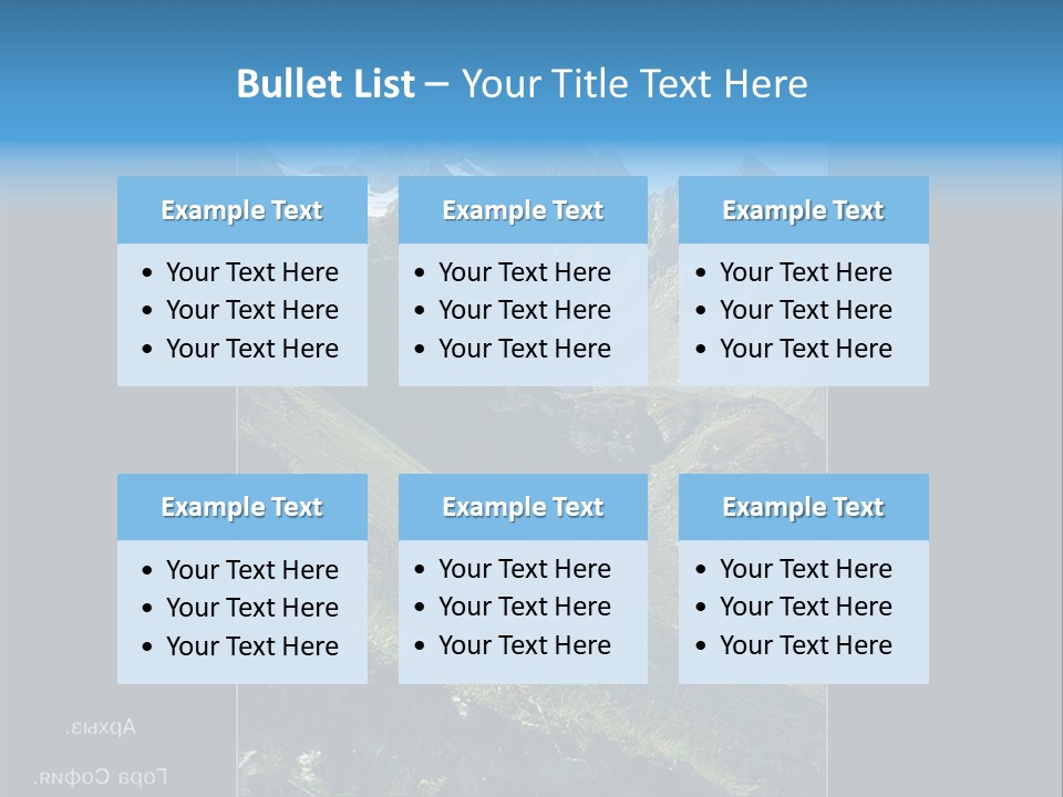 Outlet On A Green Wall PowerPoint Template