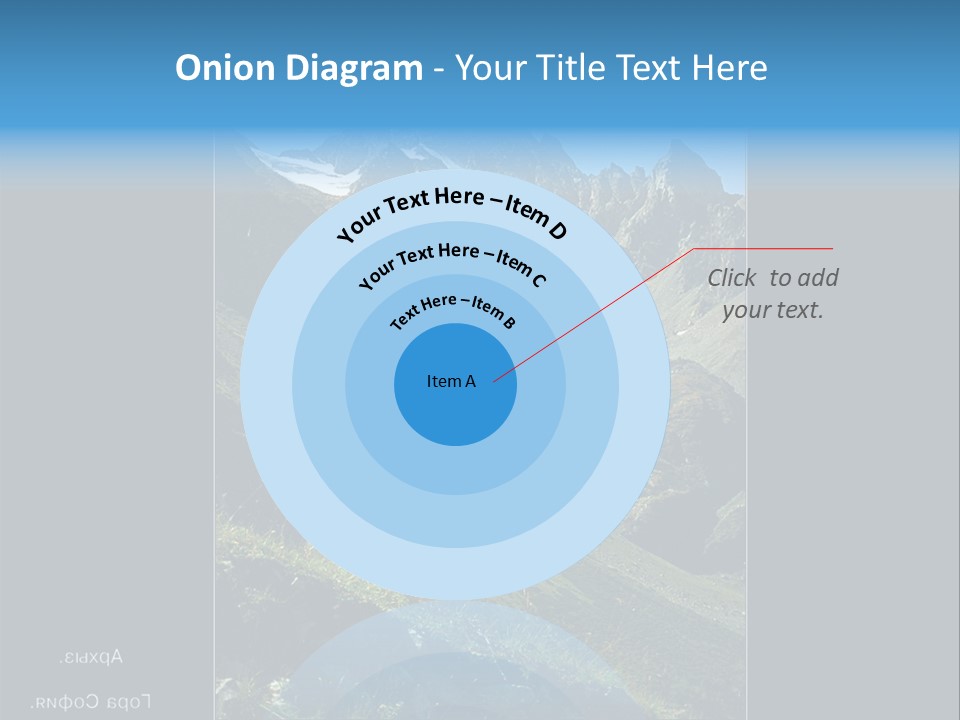 Outlet On A Green Wall PowerPoint Template